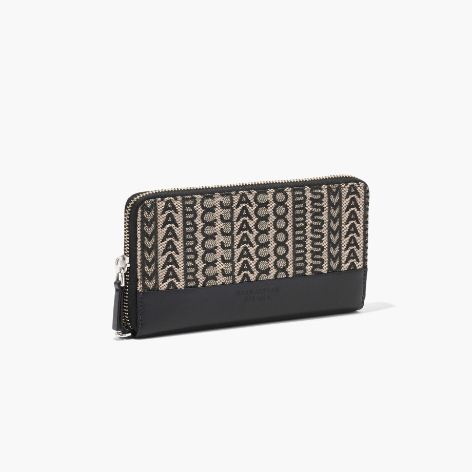 Lomper Marc Jacobs | Monogram Jacquard Continental Wristlet-Lommebok