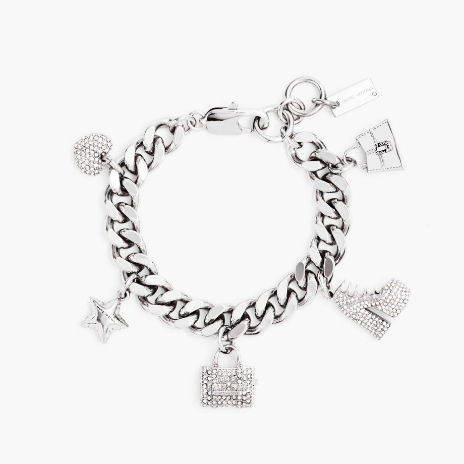 Smykker Marc Jacobs | Pave Mini Icon Charm Armband