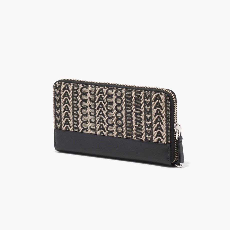 Klar Til A Ha Pa Marc Jacobs | Monogram Jacquard Continental Wristlet-Lommebok