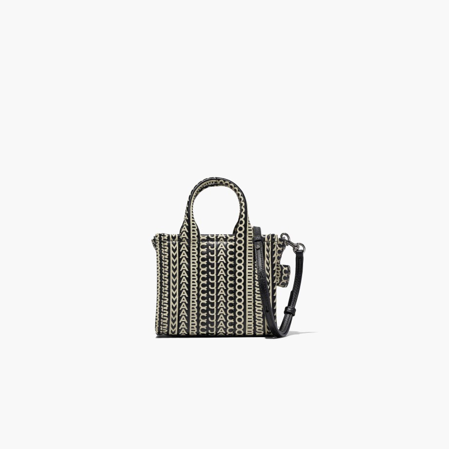 Klar Til A Ha Pa Marc Jacobs | Monogram Leather Mini Tote Bag