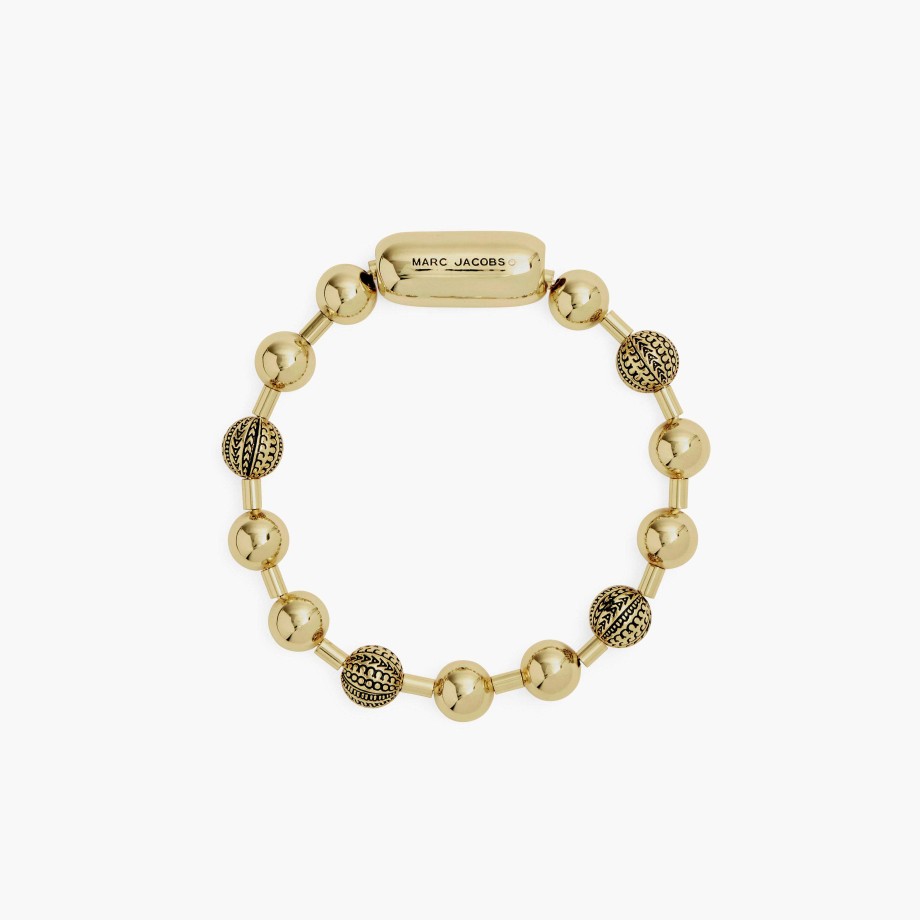 Klar Til A Ha Pa Marc Jacobs | Monogram Ball Chain Armband