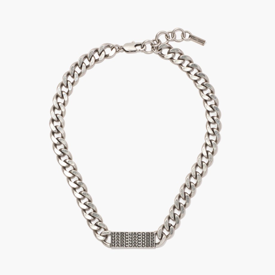 Klar Til A Ha Pa Marc Jacobs | Strekkode Monogram Id Chain Halskjede