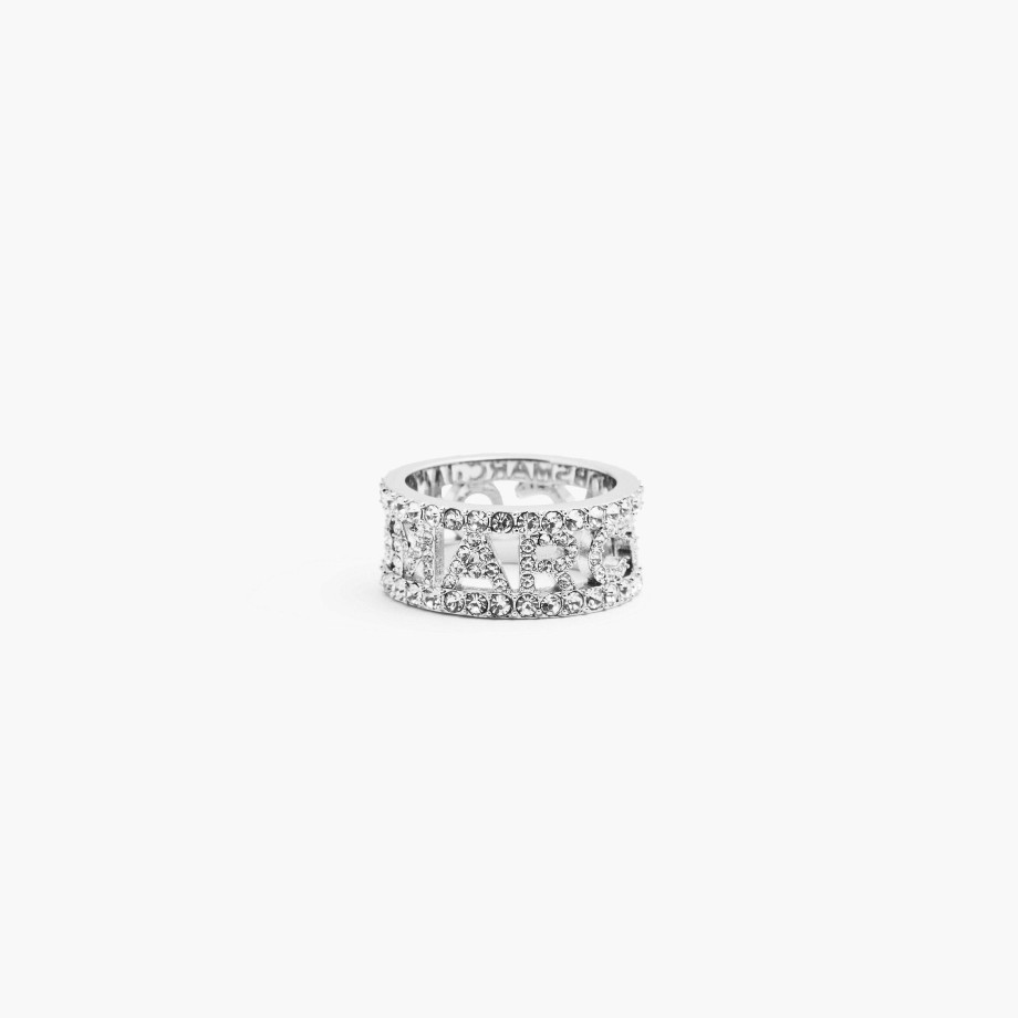 Klar Til A Ha Pa Marc Jacobs | Monogram Pave Ring