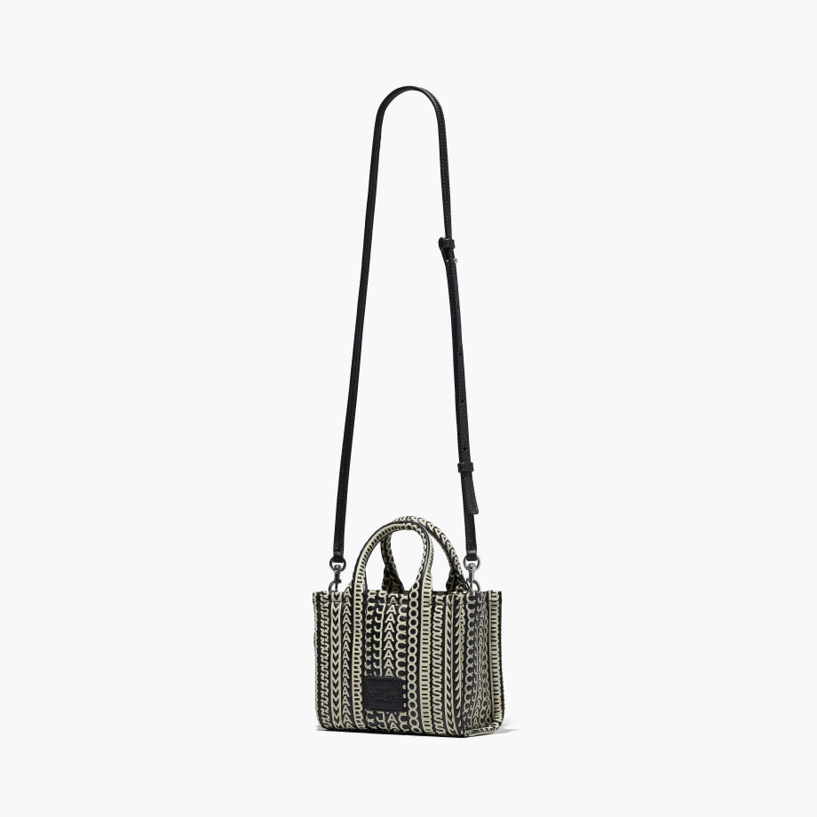 Klar Til A Ha Pa Marc Jacobs | Monogram Leather Mini Tote Bag